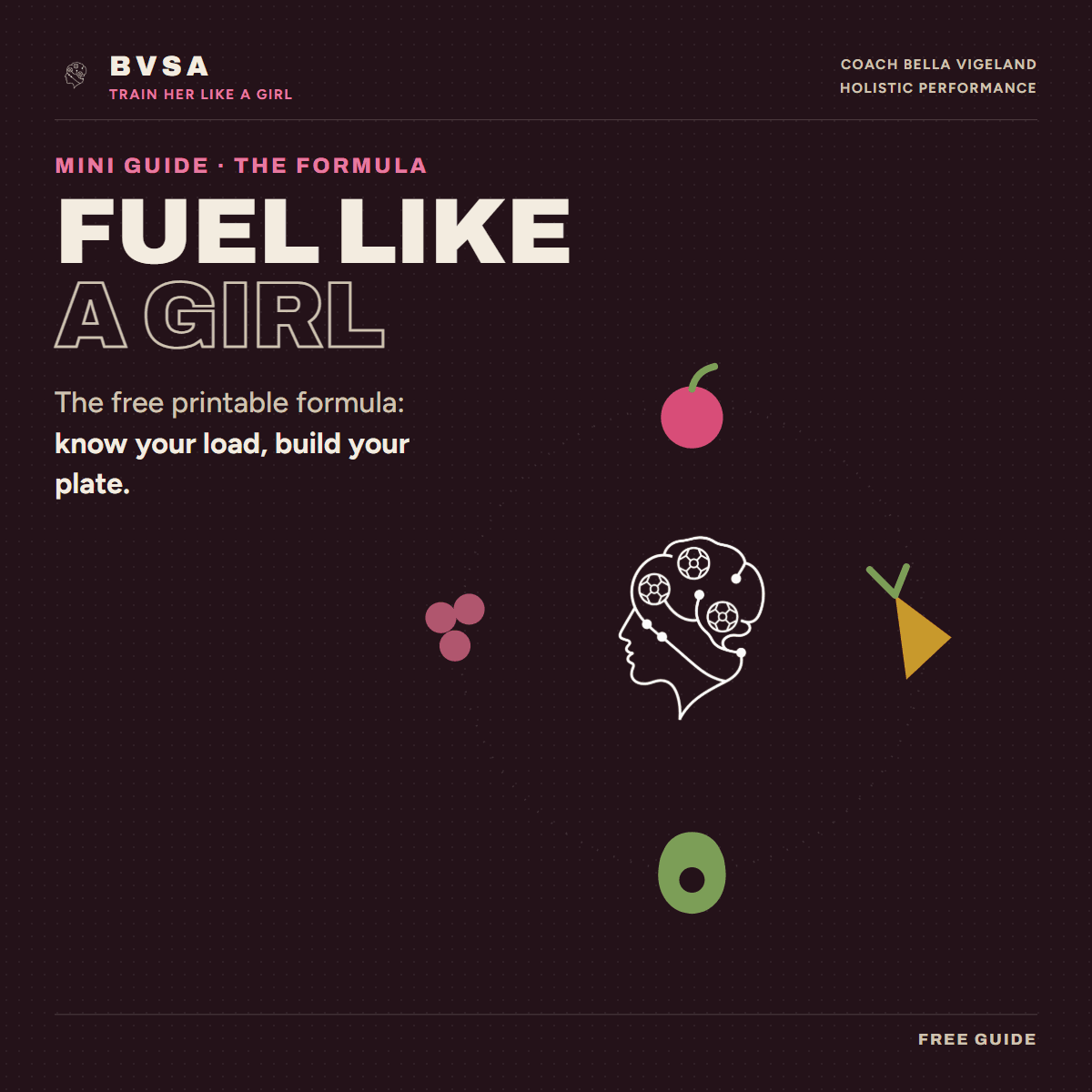Fuel Like a Girl, Mini Guide cover