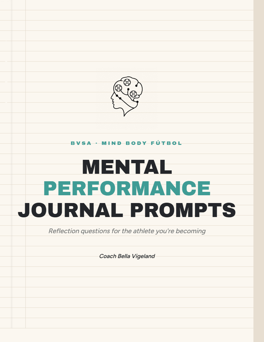 Mental Performance Journal Prompts cover